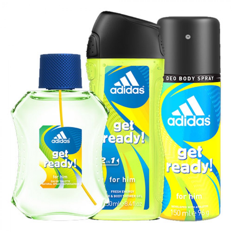 For him. Духи адидас мужские get ready. Adidas спрей-дезодорант муж. 150 Мл. Get ready !. Adidas get ready туалетная вода мужская упаковка. Гель для душа и шампунь adidas get ready! For him.